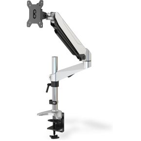 Assmann digitus da 90351 27 klem zwart 4 orig - Assmann DA-90351 voor 2 schermen tot 27" Bureausteun (zwart)