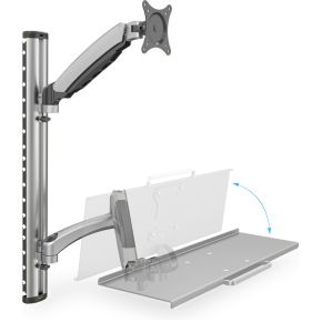 Assmann digitus da 90354 27 roestvrijs 7 orig - Assmann DA-90354 tot 27" Muurbeugel (zilver)