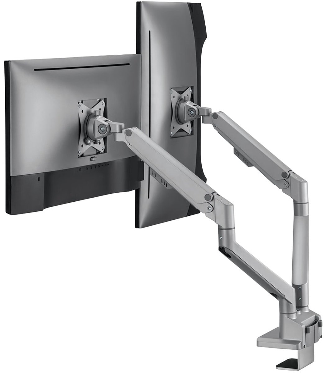 Brateck 17 32 inch compatibele dubbele 5 orig - Brateck 17-32 inch Compatibele voor 2 schermen tot 32" Bureausteun