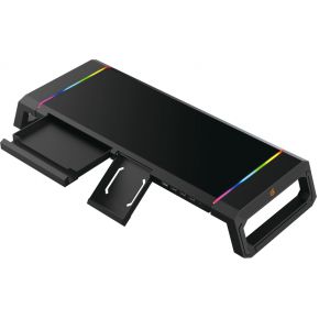 Conceptronic thorne01b flat panel bureau st 2 orig - Conceptronic THORNE01B Monitorstandaard (zwart)
