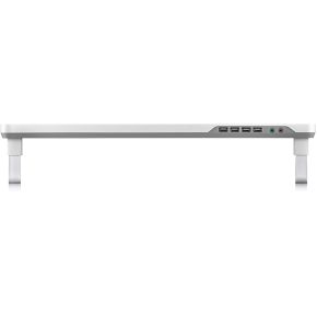 Deepcool m desk f1 gray 2 orig - DeepCool DP-MS-MDF1 tot 27" Monitorstandaard (grijs)