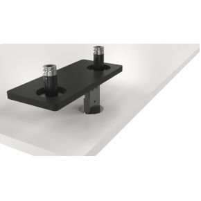Dell mda20 27 dual monitor arm 4 orig - DELL Dual Mda20 voor 2 schermen tot 27" Bureausteun (zwart)