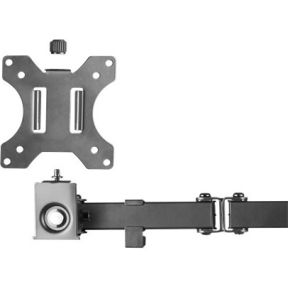 Deltaco gam 040 32 dual monitor arm 3 orig - Deltaco Gam-040 Monitor voor 2 schermen tot 32" Bureausteun (zwart)
