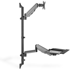 Digitus da 90372 flat panel bureau ste 3 orig - Digitus DA-90372 tot 32" Muurbeugel (zwart)