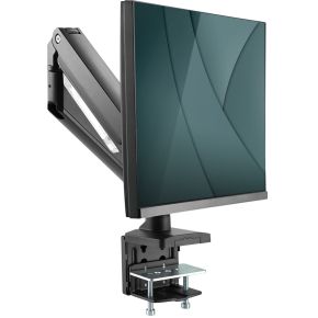 Digitus da 90426 monitor arm 88 9 2 orig - Digitus DA-90426 voor 2 schermen tot 32" Bureausteun (zwart)