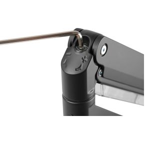 Digitus da 90426 monitor arm 88 9 3 orig - Digitus DA-90426 voor 2 schermen tot 32" Bureausteun (zwart)