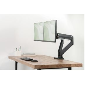 Digitus da 90427 monitorbeugel 88 9 cm 2 orig - Digitus DA-90427 voor 2 schermen tot 35" Bureausteun (zwart)