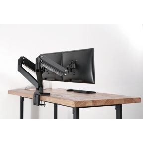 Digitus da 90427 monitorbeugel 88 9 cm 3 orig - Digitus DA-90427 voor 2 schermen tot 35" Bureausteun (zwart)