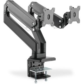 Digitus da 90427 monitorbeugel 88 9 cm 5 orig - Digitus DA-90427 voor 2 schermen tot 35" Bureausteun (zwart)