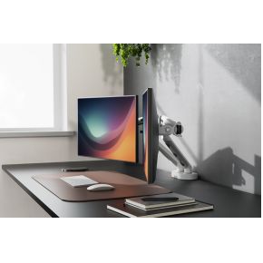Digitus da 90472 flat panel bureau ste 7 orig - Digitus DA-90472 voor 2 schermen tot 35" Bureausteun (wit)