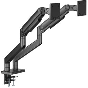 Digitus da 90474 flat panel bureau ste 8 orig - Digitus DA-90474 voor 2 schermen tot 45" Bureausteun (zwart)