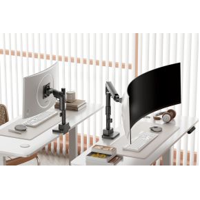 Digitus da 90475 flat panel bureau ste 2 orig - Digitus DA-90475 tot 57" Bureausteun (zwart)