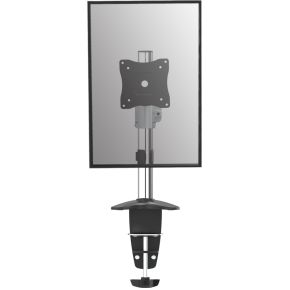 Equip 650112 monitorarm wit 4 orig - Equip 650112 tot 27" Bureausteun (zilver)