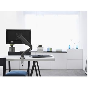 Equip 650120 monitorarm zwart 3 orig - Equip 650120 tot 32" Bureausteun (zwart)