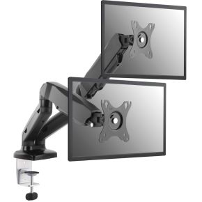 Equip 650121 monitorarm zwart 2 orig - Equip 650121 tot 27" Bureausteun (zwart)