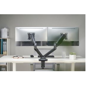 Equip 650121 monitorarm zwart 8 orig - Equip 650121 tot 27" Bureausteun (zwart)