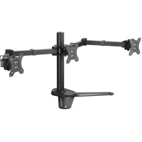 Equip 650125 monitorarm zwart 2 orig - Equip 650125 voor 3 schermen tot 27" Bureausteun (zwart)