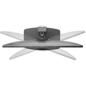 Equip 650126 monitorarm vrijstaand z 3 orig - Equip 650126 tot 32" Monitorstandaard (zwart)