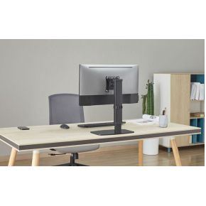 Equip 650126 monitorarm vrijstaand z 7 orig - Equip 650126 tot 32" Monitorstandaard (zwart)