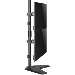 Equip 650128 flat panel bureau steun 6 orig - Equip 650128 voor 2 schermen tot 32" Bureausteun (zwart)