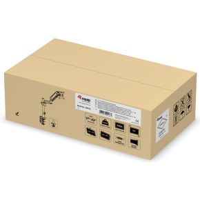 Equip 650132 monitorarm zwart 7 orig - Equip 650132 tot 32" Bureausteun (zwart)