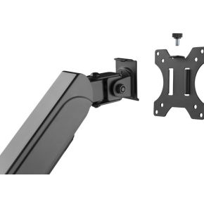 Equip 650133 monitorarm zwart 2 orig - Equip 650133 voor 2 schermen tot 32" Bureausteun (zwart)