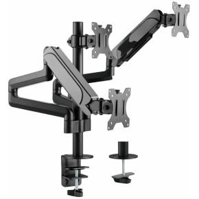 Equip 650134 triple monitorarm zwart