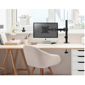Equip 650151 monitorarm zwart 4 orig - Equip 650151 tot 32" Bureausteun (zwart)