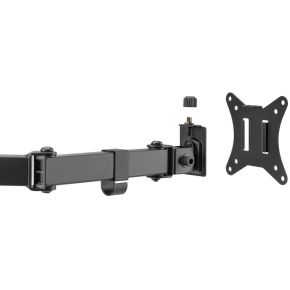 Equip 650157 monitorarm zwart 6 orig - Equip 650157 voor 2 schermen tot 32" Bureausteun (zwart)