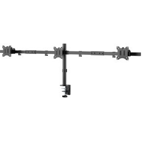 Equip 650158 monitor beugel 2 orig - Equip 650158 voor 3 schermen tot 32" Bureausteun (zwart)