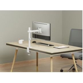 Equip 650166 monitorarm wit 6 orig - Equip 650166 tot 32" Bureausteun (wit)