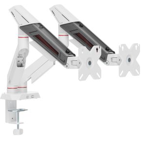 Equip 650191 flat panel bureau steun 3 orig - Equip 650191 voor 2 schermen tot 35" Bureausteun (zwart)