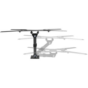 Equip 650412 tv bevestiging 139 7 cm 4 orig - Equip 650412 tot 55" Muurbeugel (zwart)