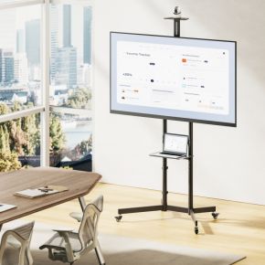 Equip 650636 flat panel bureau steun 6 orig - Equip 650636 tot 70" Monitorstandaard (zwart)