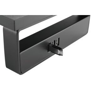 Equip 650881 flat panel bureau steun 4 orig - Equip 650881 Monitorstandaard (zwart)
