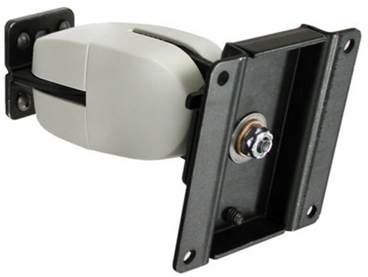 Ergotron 100 series double pivot 61 cm 3 orig - Ergotron 100 Series Double Pivot 61 cm tot 24" Muurbeugel (zwart)