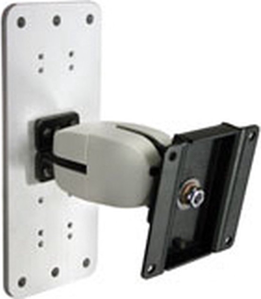 Ergotron 100 series double pivot 61 cm 4 orig - Ergotron 100 Series Double Pivot 61 cm tot 24" Muurbeugel (zwart)