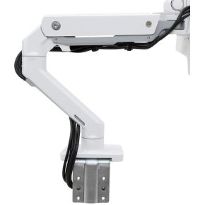 Ergotron hx 32 desk dual monitor arm 4 orig - Schermtafel Support Ergotron voor 2 schermen tot 32" Bureausteun (wit)