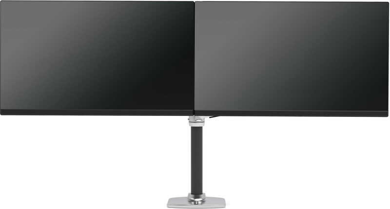 Ergotron lx dual stacking monitorarm me 7139806 2 orig - Ergotron LX Dual Stacking voor 2 schermen tot 40" Bureausteun