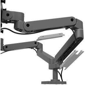 Ergotron lx pro 27 series 45 686 7116007 4 orig - Ergotron 45-686-293 voor 2 schermen tot 27" Bureausteun (grijs)