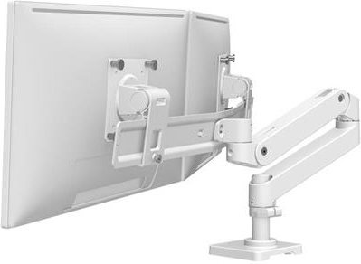 Ergotron lx pro desk dual direct arm 7116003 - Ergotron LX Pro Desk Dual voor 2 schermen tot 27" Bureausteun (wit)