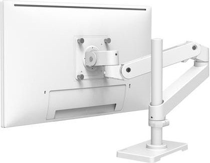 Ergotron lx pro desk monitor arm tall 7116015 - Ergotron LX Pro Desk Monitor Arm, Tall Pole tot 34" Bureausteun (wit)