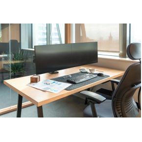 Ergotron lx pro dual side by side 6 orig - Ergotron LX Pro Dual voor 2 schermen tot 27" Bureausteun (zwart)