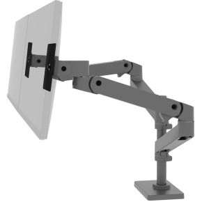 Ergotron lx pro dual stacking arm monit 7116010 5 orig - Ergotron LX Pro Dual voor 2 schermen tot 24" Bureausteun (grijs)