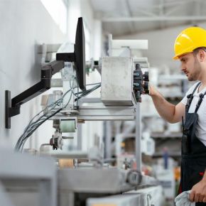 Ergotron lx pro wall monitor arm monito 3 orig - Ergotron LX Pro Wall Monitor Arm monitorarm tot 34" Muurbeugel (zwart)