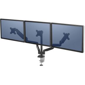 Fellowes 8042601 klem doorvoer zwart fl 2 orig - Fellowes 8042601 voor 3 schermen tot 27" Bureausteun (zwart)