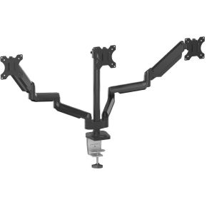 Fellowes 8042601 klem doorvoer zwart fl 3 orig - Fellowes 8042601 voor 3 schermen tot 27" Bureausteun (zwart)