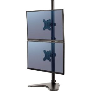 Fellowes 8044001 32 vrijstaand zwart fl 5 orig - Fellowes 8044001 voor 2 schermen tot 32" Monitorstandaard (zwart)