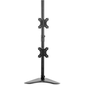 Fellowes 8044001 32 vrijstaand zwart fl 6 orig - Fellowes 8044001 voor 2 schermen tot 32" Monitorstandaard (zwart)