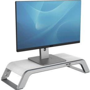 Fellowes 8064201 flat panel bureau steu 3 orig - Fellowes 8064201 Monitorstandaard (wit)